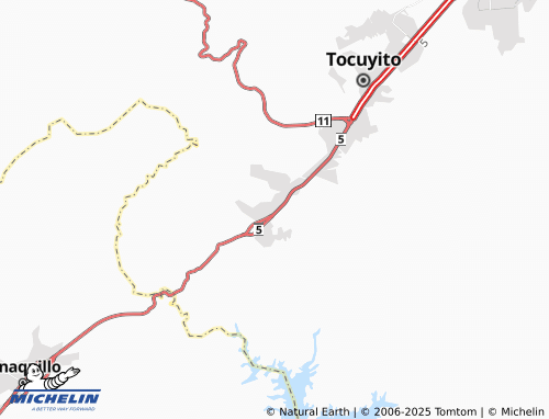 MICHELIN Campo de Carabobo map - ViaMichelin