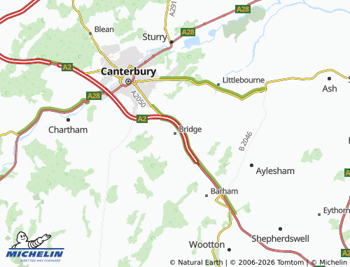 Carte MICHELIN Bridge - ViaMichelin