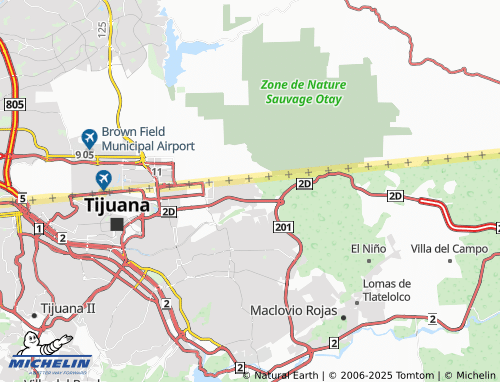 Carte MICHELIN Granjas División del Norte - ViaMichelin