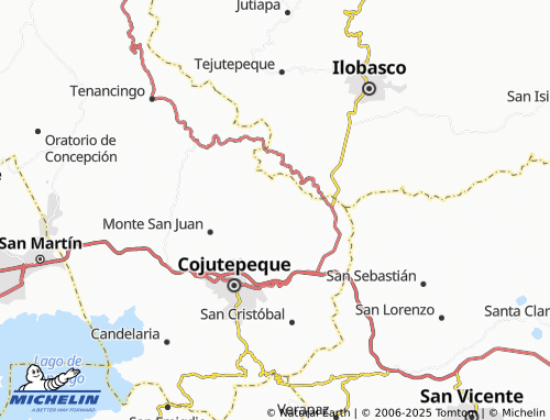 MICHELIN El Rosario map - ViaMichelin