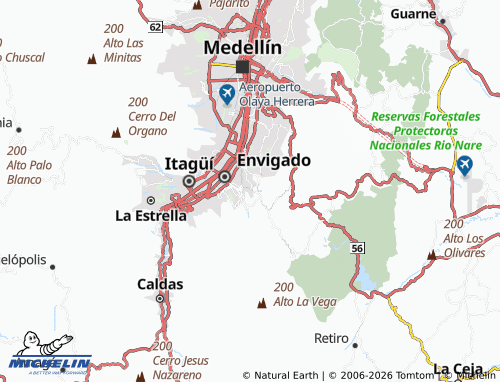 MICHELIN La Pradera map - ViaMichelin