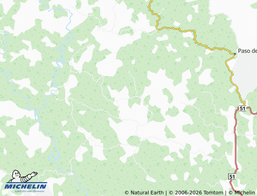 Mapa MICHELIN Las Ceibas - ViaMichelin