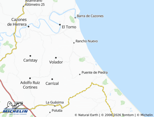 Mapa MICHELIN Cerro de Las Flores - ViaMichelin