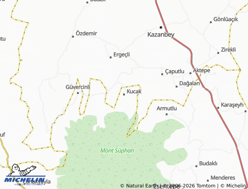Mappa MICHELIN Kucak - ViaMichelin