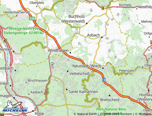 MICHELIN-Landkarte Birken - ViaMichelin