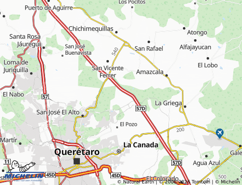 MICHELIN Bianco map - ViaMichelin