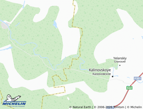 MICHELIN-Landkarte Makhanovo - ViaMichelin