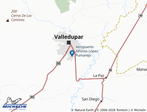 Mappa MICHELIN 25 de Diciembre - ViaMichelin