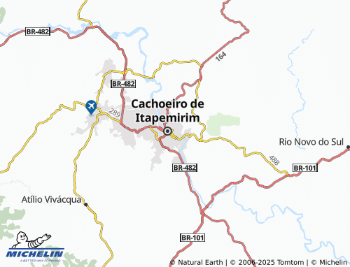 MICHELIN Independência map - ViaMichelin