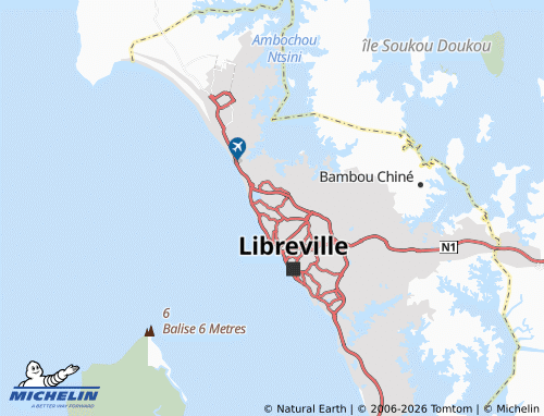 Mappa MICHELIN Haut de Guégué - ViaMichelin