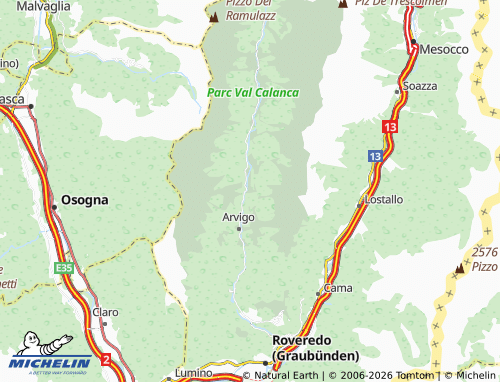 Carte MICHELIN Selma - ViaMichelin