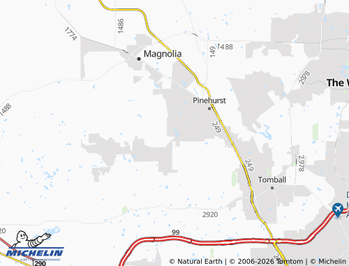 Carte MICHELIN Stagecoach - ViaMichelin
