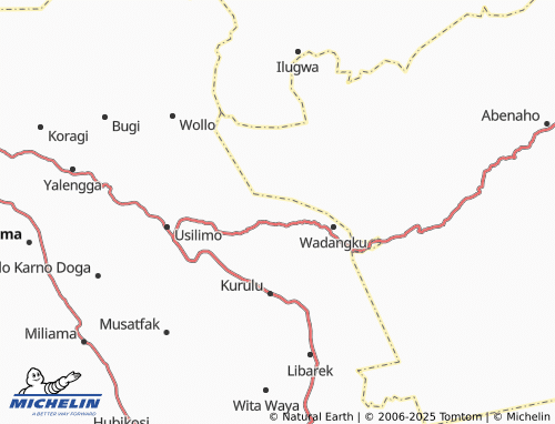 MICHELIN Yomosima map - ViaMichelin