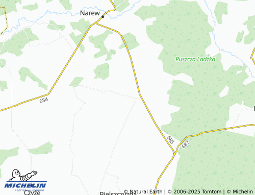 Carte MICHELIN Łosinka - ViaMichelin