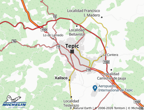 Mappa MICHELIN San Antonio - ViaMichelin