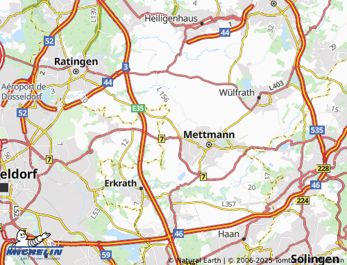 MICHELIN Peckhaus map - ViaMichelin