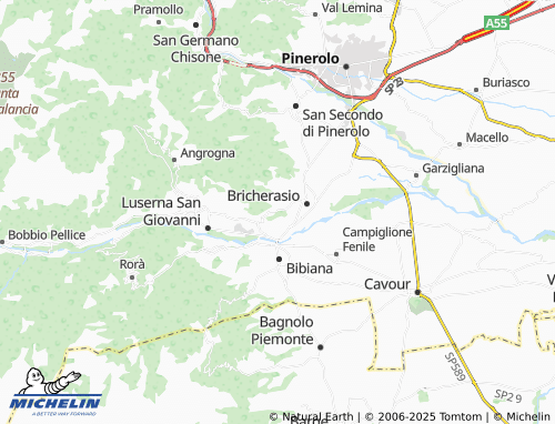 MICHELIN-Landkarte Rivà - ViaMichelin