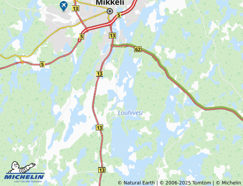 Carte MICHELIN Porrassalmi - ViaMichelin