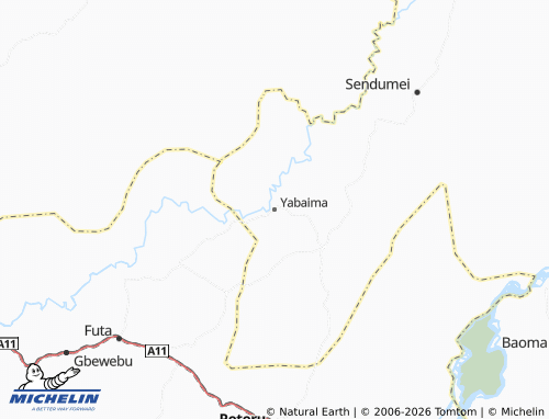Mappa MICHELIN Yabaima - ViaMichelin