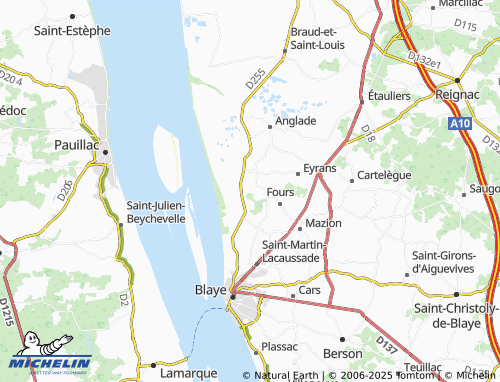 MICHELIN-Landkarte Le Coudonneau - ViaMichelin
