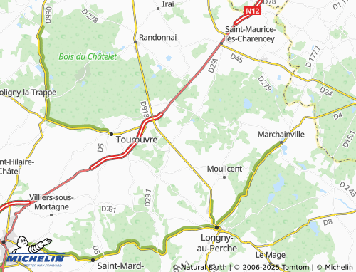Carte MICHELIN L'Hôme-Chamondot - ViaMichelin