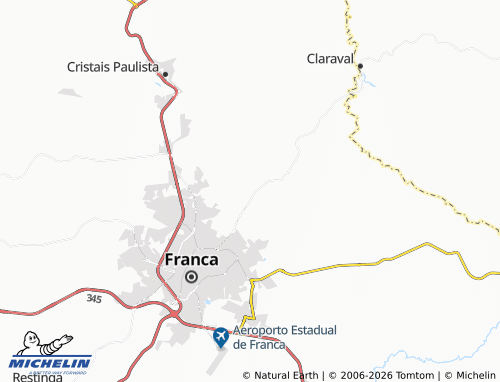 Mapa MICHELIN Recanto Fortuna - ViaMichelin