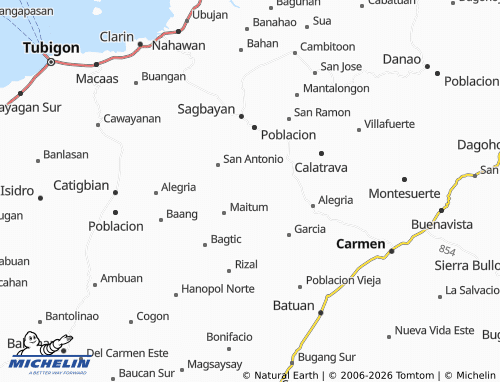 Mappa MICHELIN San Roque - ViaMichelin