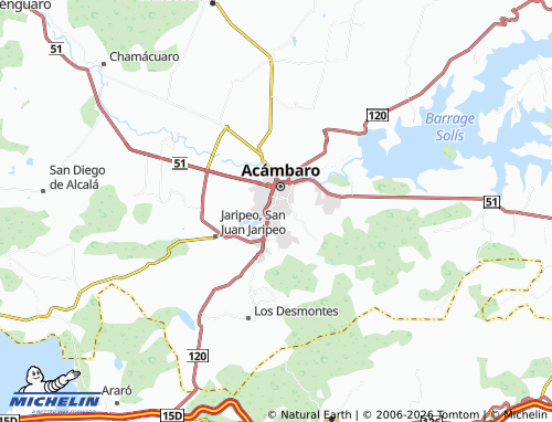 Mappa MICHELIN El Capulín - ViaMichelin
