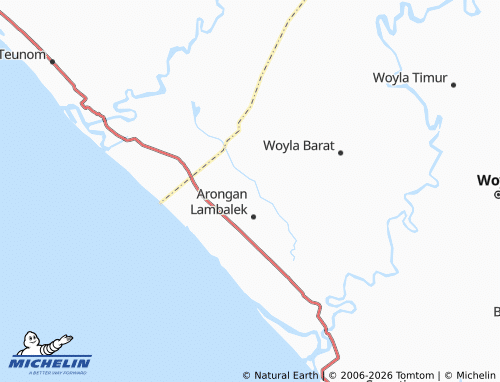 Mapa MICHELIN Gunong Pulo - ViaMichelin