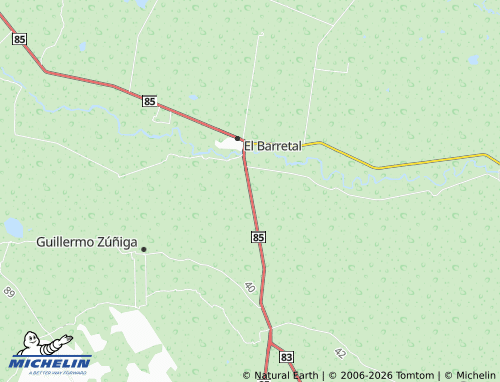 Carte MICHELIN Plan de Ayala - ViaMichelin