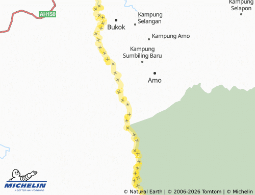 Kaart MICHELIN Kampung Temada - ViaMichelin