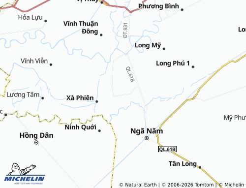 Mapa MICHELIN Thuận Hòa - ViaMichelin
