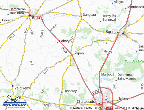 Mapa MICHELIN Logron - ViaMichelin