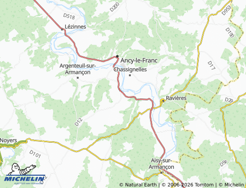 Mappa MICHELIN Fulvy - ViaMichelin