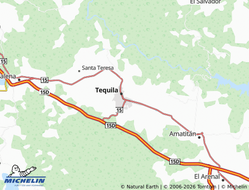 Mapa MICHELIN Obrera 1 - ViaMichelin