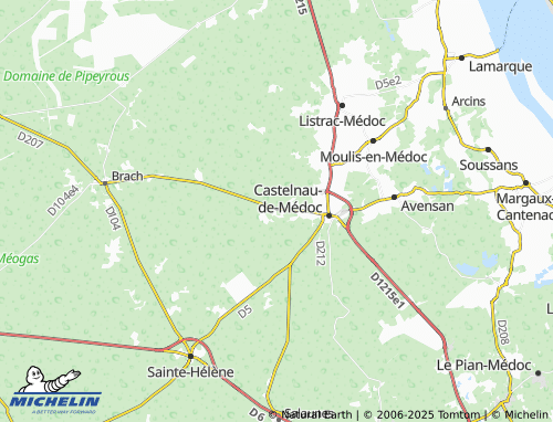 MICHELIN Lamberts map - ViaMichelin