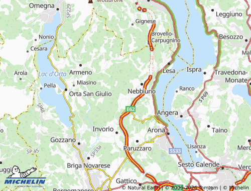 Mapa MICHELIN Colazza - ViaMichelin
