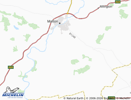Carte MICHELIN Langton - ViaMichelin