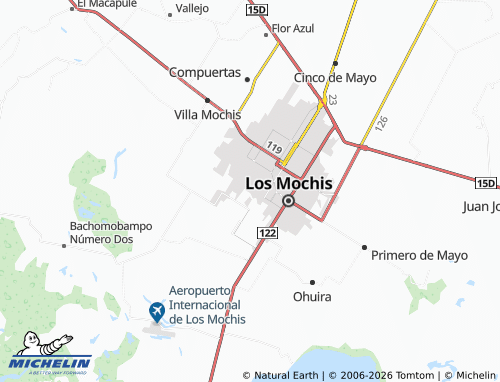 Mappa MICHELIN Santa Teresa - ViaMichelin