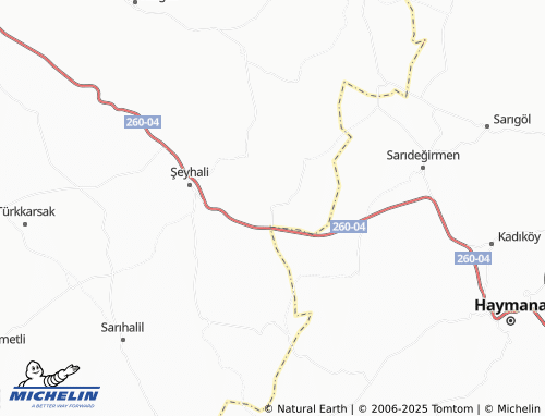 MICHELIN Karayavşan map - ViaMichelin
