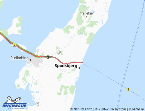 MICHELIN Oldenbjerg map - ViaMichelin