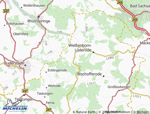 Carte MICHELIN Jützenbach - ViaMichelin