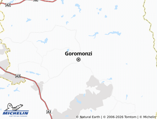 MICHELIN-Landkarte Goromonzi - ViaMichelin