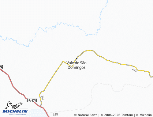 Mappa MICHELIN Vale de São Domingos - ViaMichelin