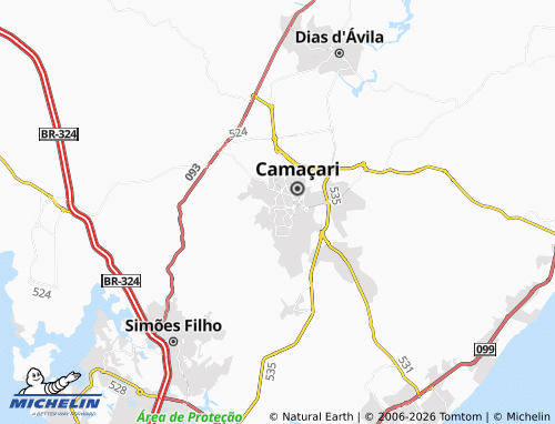Mapa MICHELIN Renascer-PHOC II - ViaMichelin