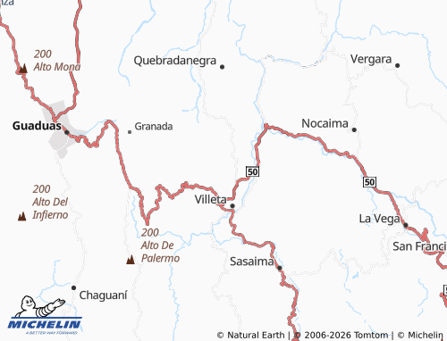 Mapa MICHELIN Salitre Blanco Bajo - ViaMichelin