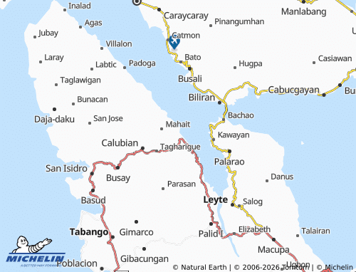 MICHELIN Gutosan map - ViaMichelin
