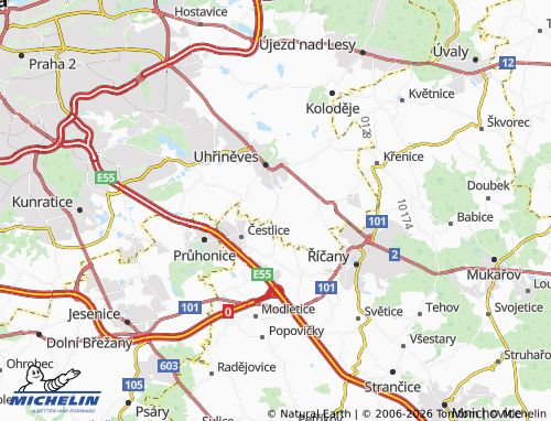 MICHELIN Benice map - ViaMichelin
