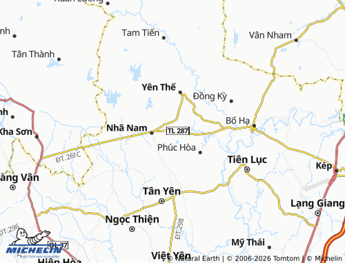 Mapa MICHELIN Tân Trung - ViaMichelin