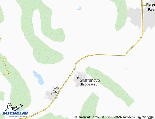 MICHELIN-Landkarte Churakayevo - ViaMichelin